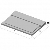 Плиты балконные (Серия 1.137.1-9)