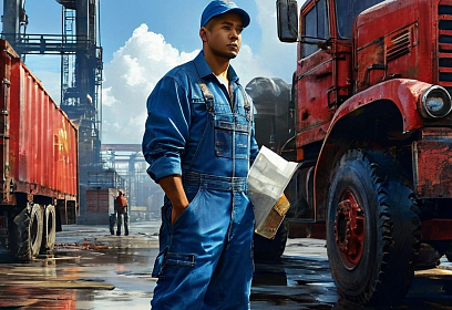 Водитель на автомобиль ЗИЛ