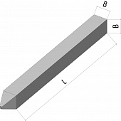 Сваи цельные сплошного квадратного сечения с ненапрягаемой арматурой